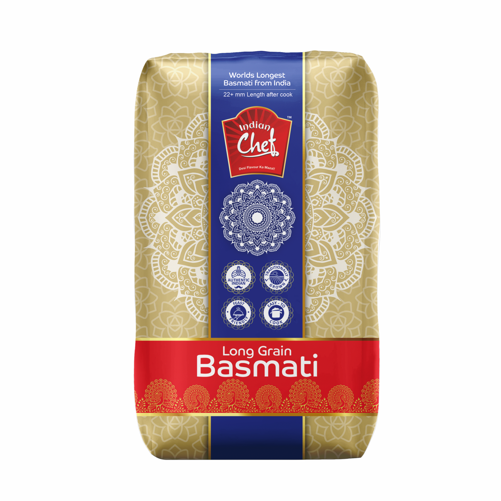 Indian Chef Extra Long Basmati Rice 5KG