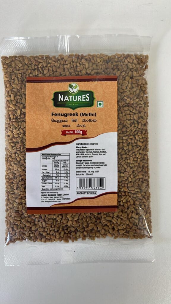 Fenu Greek Natures 100G