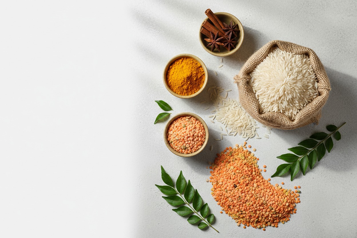 Fresh groceries from Sattva Mart